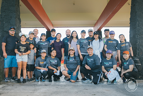 The Coast Team at the 2019 Coastal Cleanup