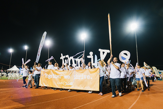 The Coast Team at the 2019 Relay for Life