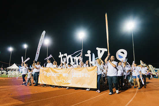 The Coast Team at the 2019 Relay for Life The Coast Team at the 2019 Relay for Life